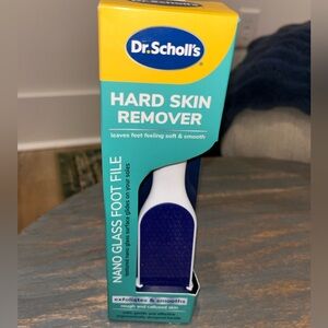 Dr. Scholl's Nano Glass Foot File - Blue and White